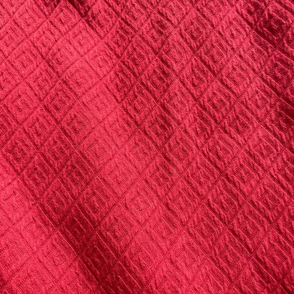 Red cotton skirt from Anthropologie - Picture 3 of 5